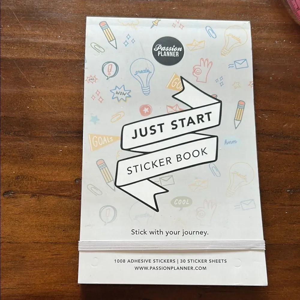 Passion Planner Sticker Book
